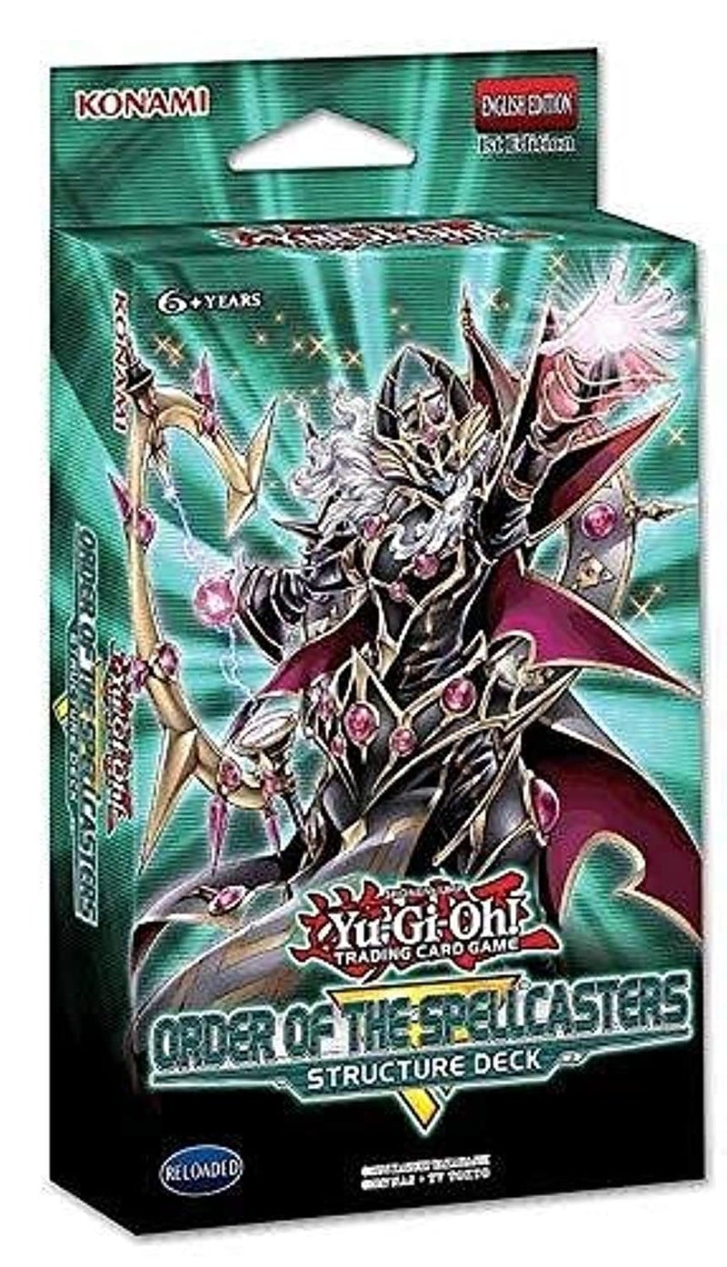 Yu-Gi-Oh! Cards Order of The Spellcasters Structure Deck | 3 Super Rares | 2 Ultra Rares